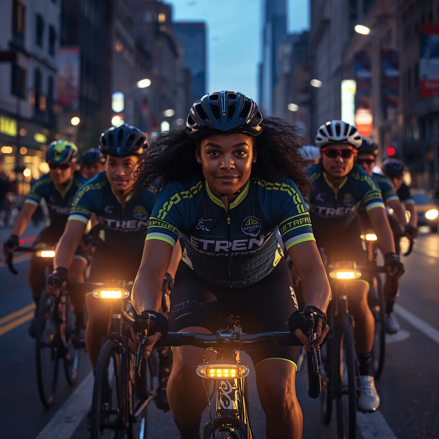 Tips Aman Gowes Malam Bersama Komunitas